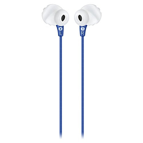 JBL Endurance RUN Sweatproof Wired Sports In-Ear Headphones (Blue)