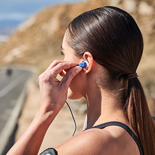JBL Endurance RUN Sweatproof Wired Sports In-Ear Headphones (Blue)