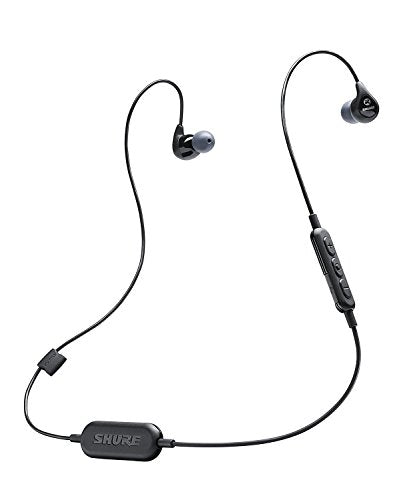 Shure SE112-K-BT1 Wireless Sound Isolating Earphones with Bluetooth Enabled Communication Cable (Open Box)