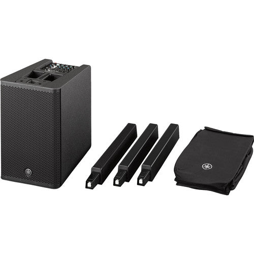 Yamaha STAGEPAS 1K Portable All-in-One PA System with Bluetooth Bundle with Cables