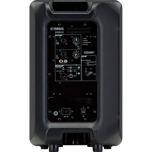 Yamaha DBR10 Powered Speaker Bundle with Cables