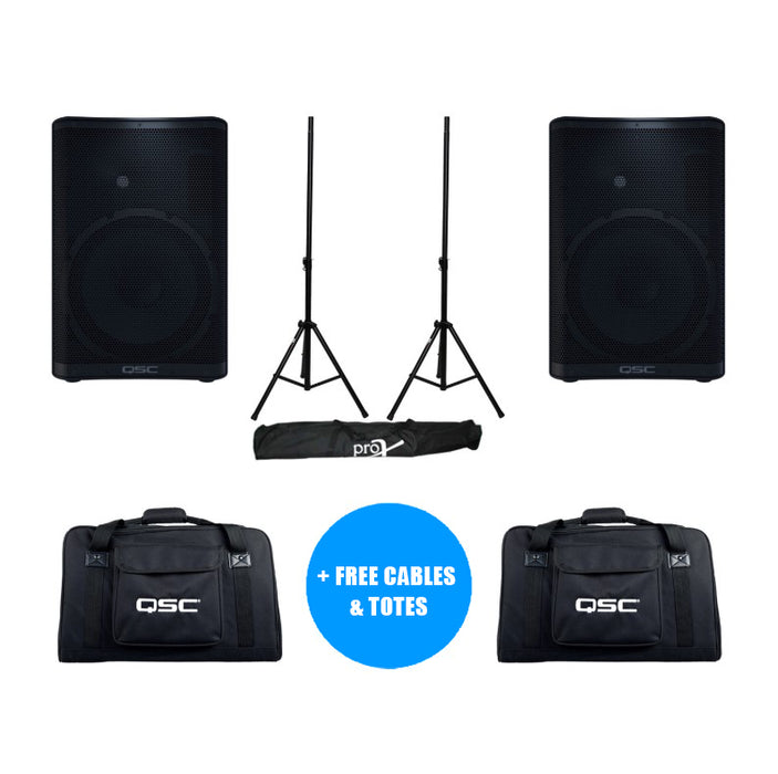 QSC CP12 Pro Bundle