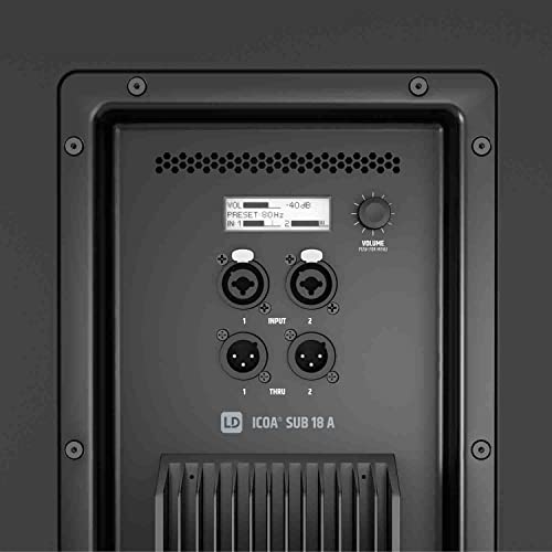 LD Systems ICOA SUB 18 A Powered 18" Bass-Reflex Subwoofer