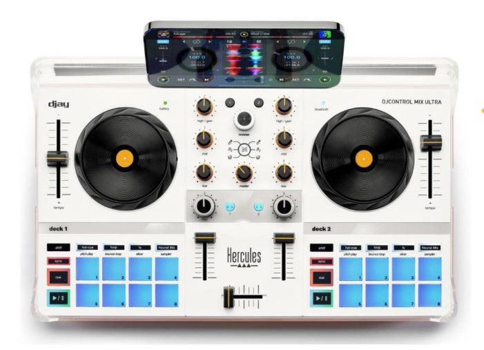 Hercules DJControl Mix Ultra (Open Box) — Rock and Soul DJ Equipment ...