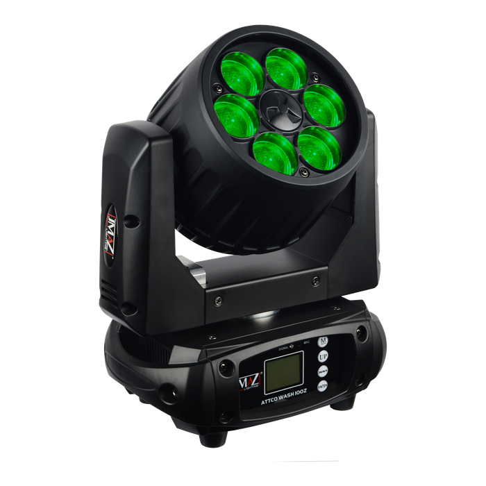 JMAZ ATTCO WASH 90W RGBW LED Moving Head w/Zoom (Open Box)