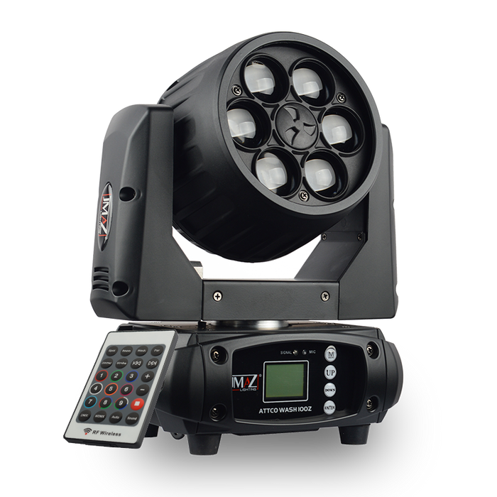 JMAZ ATTCO WASH 90W RGBW LED Moving Head w/Zoom (Open Box)
