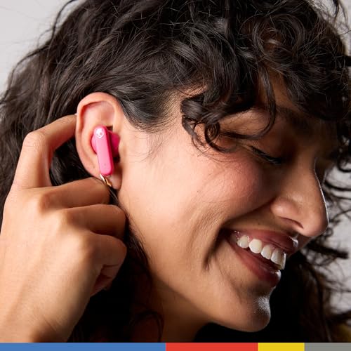 Skullcandy Smokin' Buds True Wireless Earbuds (Pink)