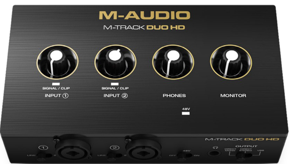 M-Audio M-Track DUO HD Audio Interface — Rock and Soul DJ Equipment and ...