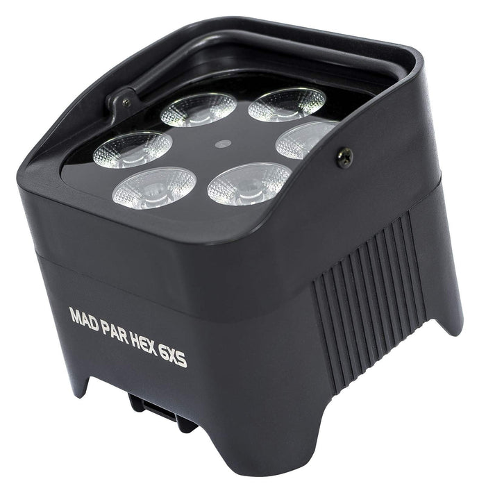 JMAZ Lighting MAD Par HEX 6XS 6 x 12w LED Par Black (Open Box)