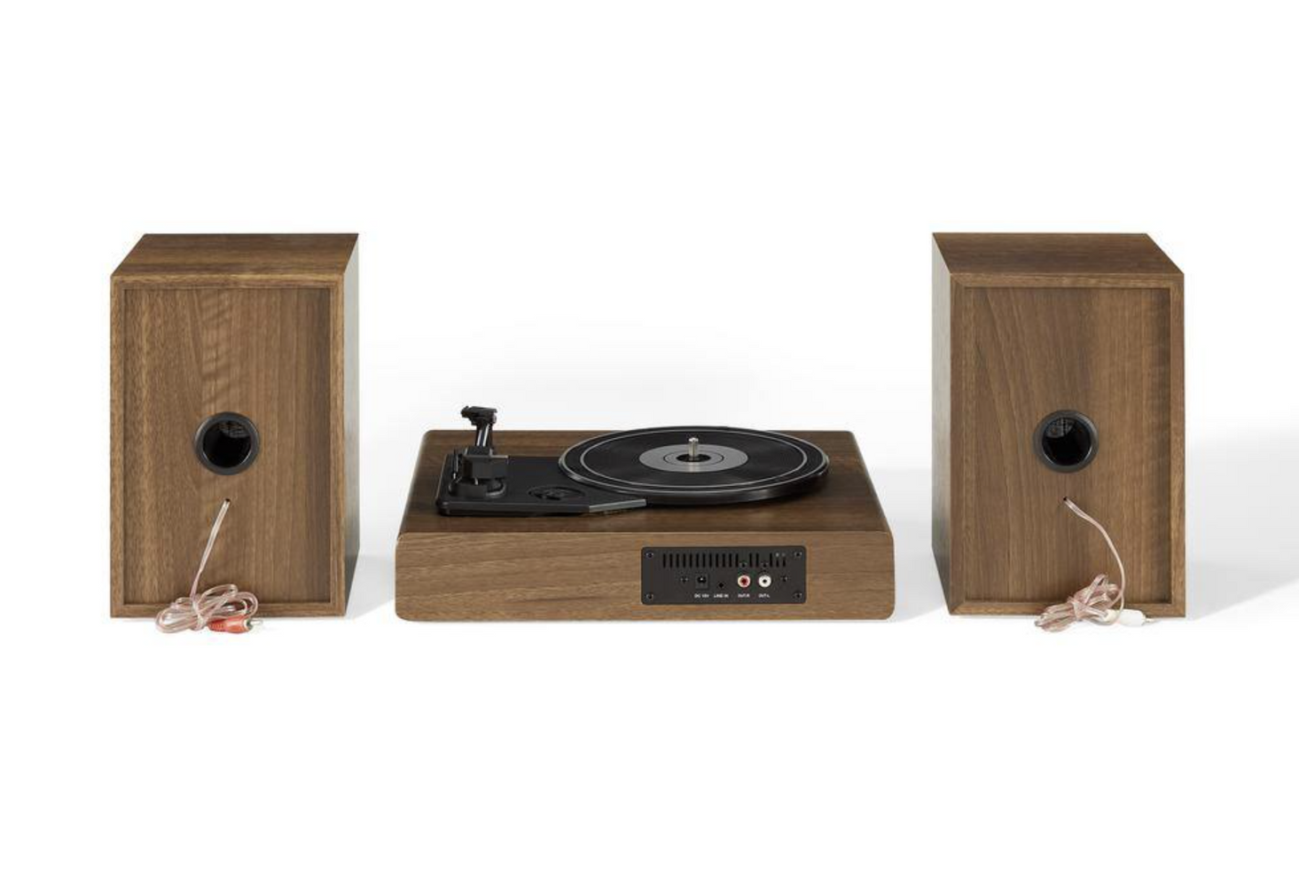 Crosley CR7019A-WA Alto 3-Speed Turntable Shelf System with Bluetooth ...