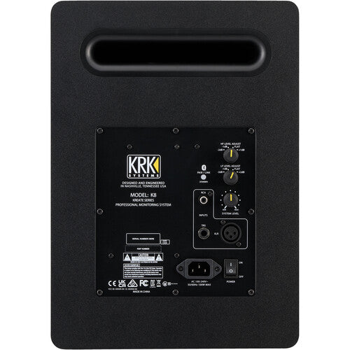 KRK Kreate 8 Active Studio Monitor with Bluetooth (Black, Single)
