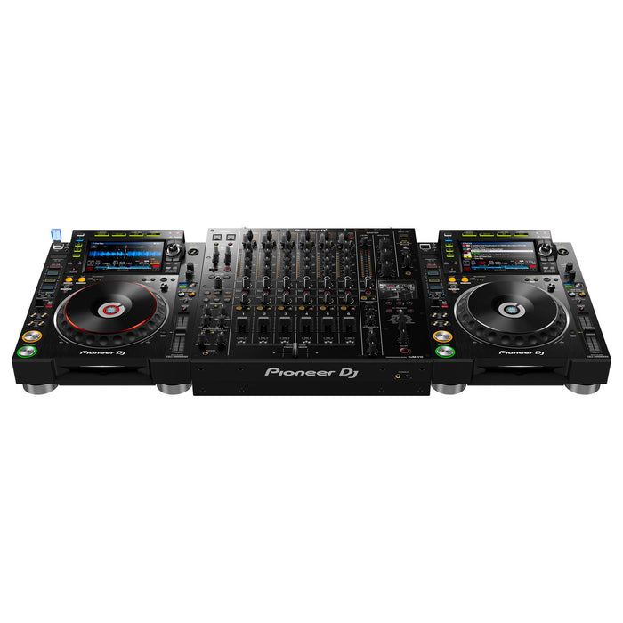 Pioneer DJ DJM-V10 6-Channel Professional DJ Mixer + ProX XS-DJMV10 Case