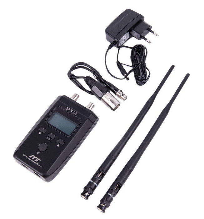 JTS SPT-1R Dual-Channel UHF Wireless Audio Receiver, 2.4GHz
