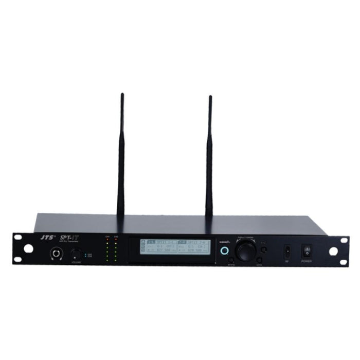 JTS SPT-1T Dual-Channel UHF Wireless Audio Transmitter, 2.4GHz
