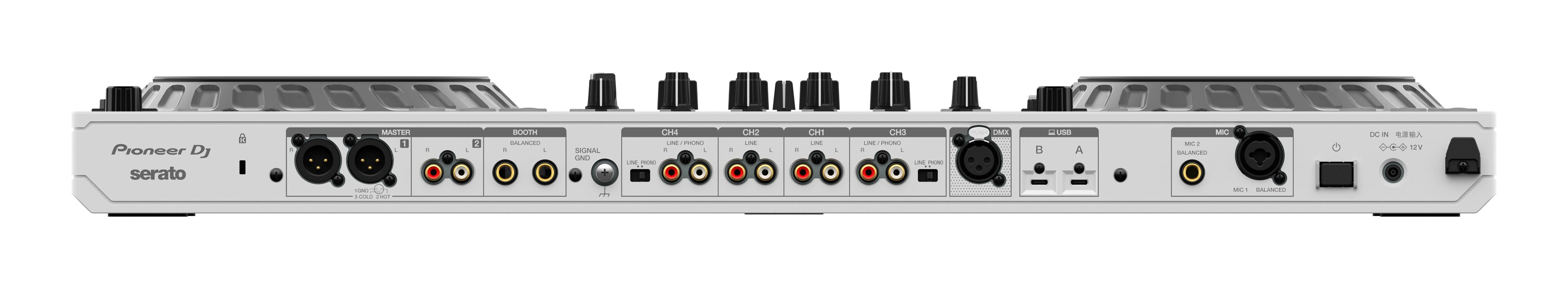 Pioneer DJ DDJ-FLX10-W Limited Edition - 4-channel DJ controller for Rekordbox & Serato - White
