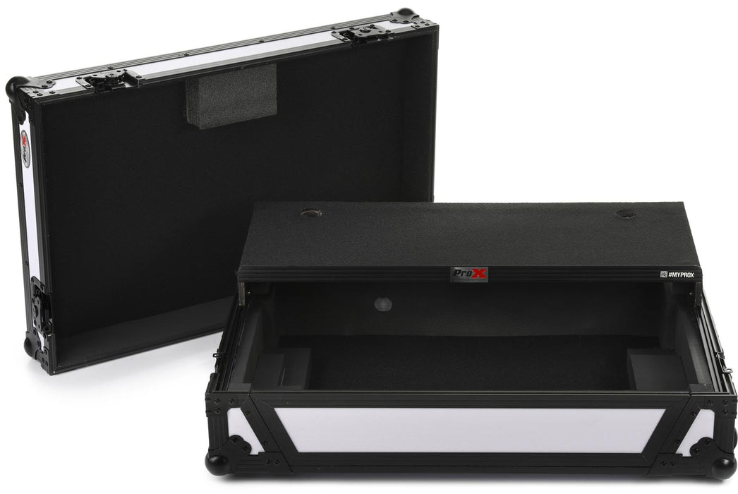 ProX XS-RANEONE WLT WH ATA Flight Case for Rane One DJ Controller - Black on White
