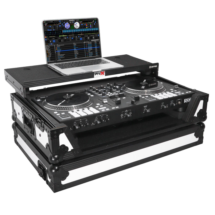 ProX XS-RANEONE WLT WH ATA Flight Case for Rane One DJ Controller - Black on White