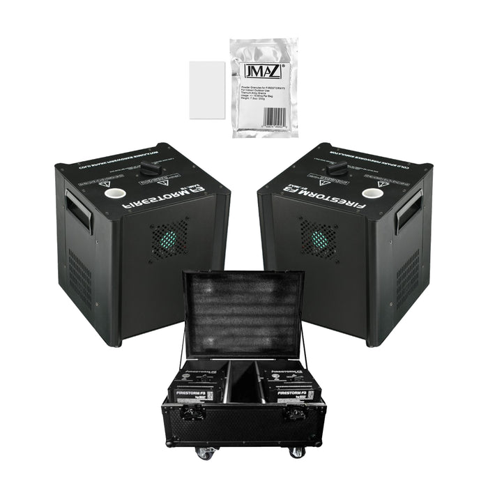 JMAZ Firestorm F3 Cold Spark Machine Pro Bundle