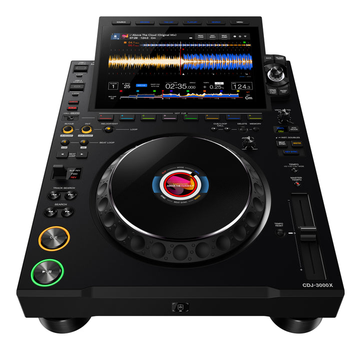AlphaTheta CDJ-3000X A next-generation flagship DJ player + Odyssey Innovative Designs EVA Molded Bag