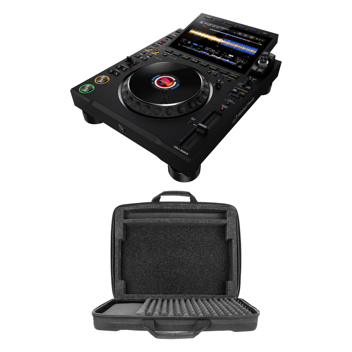 AlphaTheta CDJ-3000X A next-generation flagship DJ player + Odyssey In ...