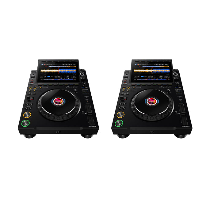 2 x AlphaTheta CDJ-3000X flagship DJ player + 1 x Pioneer DJ DJM-A9 4-Channel Digital Pro-DJ Mixer
