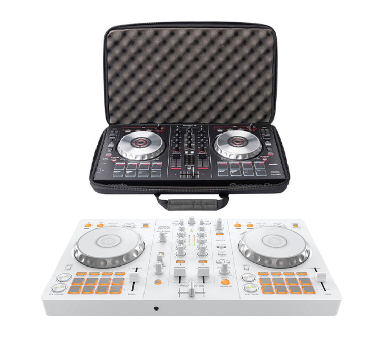 Pioneer DJ DDJ-FLX4 2-Channel DJ Controller  - White + Magma CTRL Case