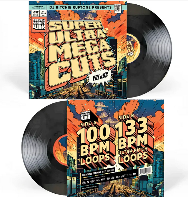 Turntable Training Wax TTW032 Super Ultra Mega Cuts v2