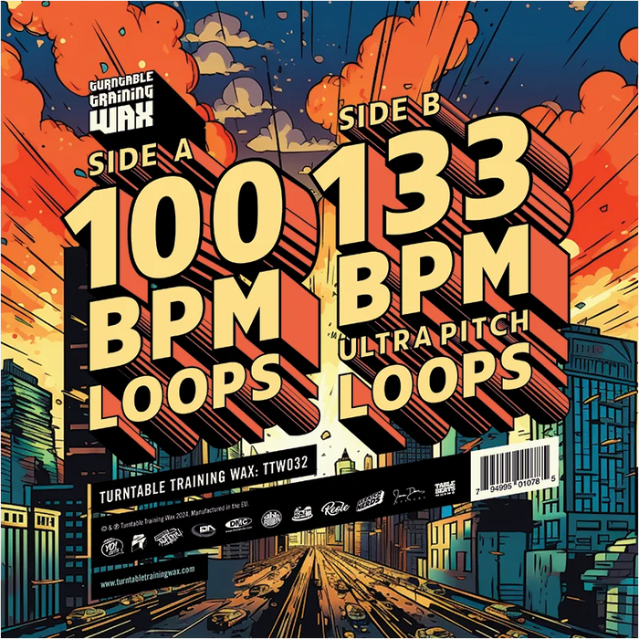 Turntable Training Wax TTW032 Super Ultra Mega Cuts v2