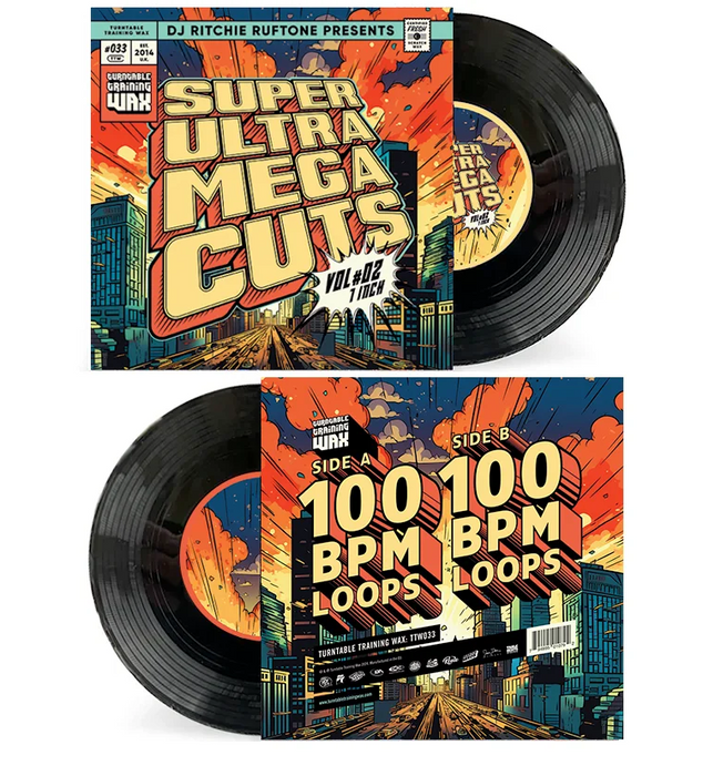 Turntable Training Wax TTW033 Super Ultra Mega Cuts v2 7"