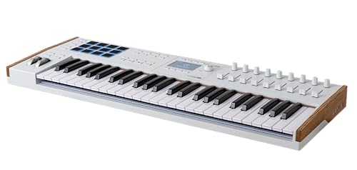 Arturia KeyLab 49 mk3 Professional MIDI Controller and Software (White)