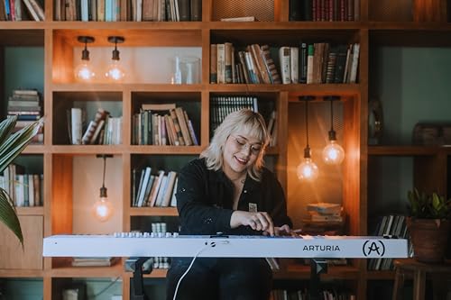 Arturia KeyLab Essential mk3 88-Key Universal MIDI Controller and Software (White)