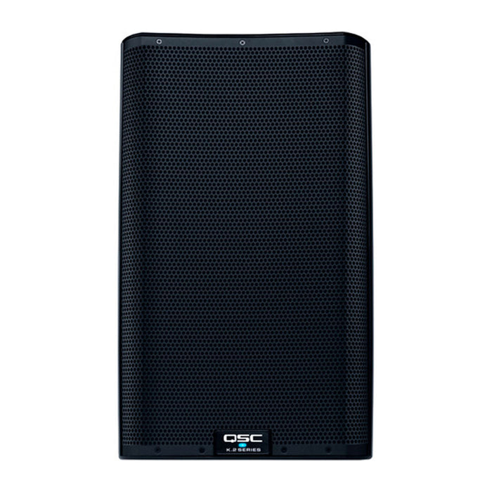 QSC K12.2 Two-Way 12 2000W Powered Portable PA Speaker + Gator Universal Speaker Tote for 12" Speaker (Open Box)