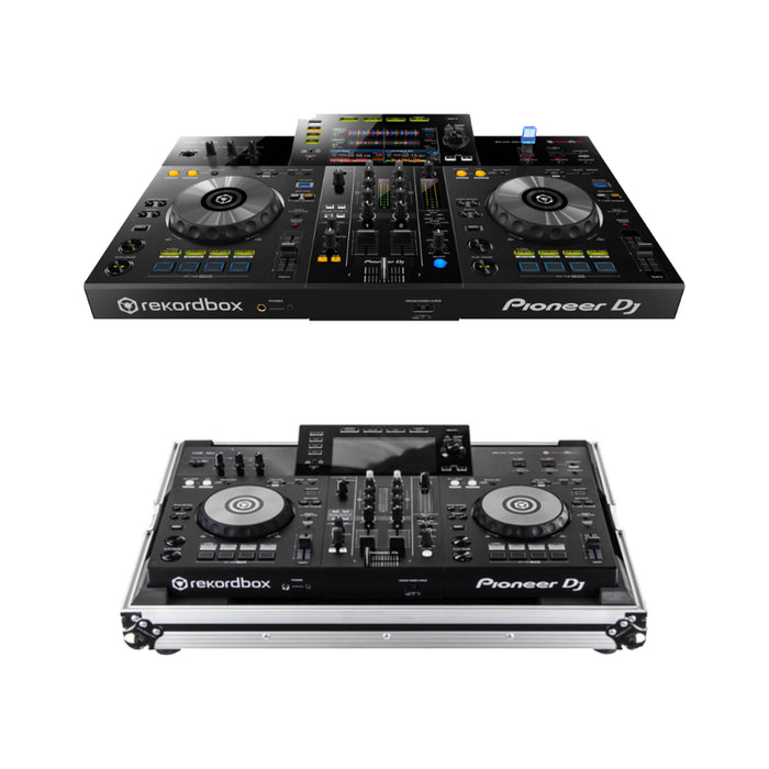 Pioneer DJ XDJ-RR All-In-One DJ System for rekordbox + Odyssey Low-Profile Flight Case