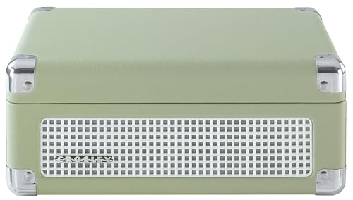 Crosley CR3505A-MT Cruiser Retro Portable CD Player with Stereo Bluetooth Speakers and FM Radio, Mint