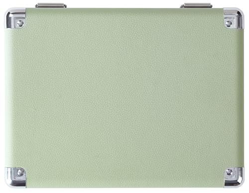 Crosley CR3505A-MT Cruiser Retro Portable CD Player with Stereo Bluetooth Speakers and FM Radio, Mint