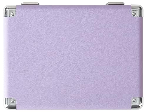 Crosley CR3505A-LN Cruiser Retro Portable CD Player with Stereo Bluetooth Speakers and FM Radio, Lavender