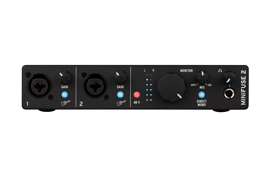 Arturia MiniFuse 2 Flexible Dual Audio Interface Black (Open Box)