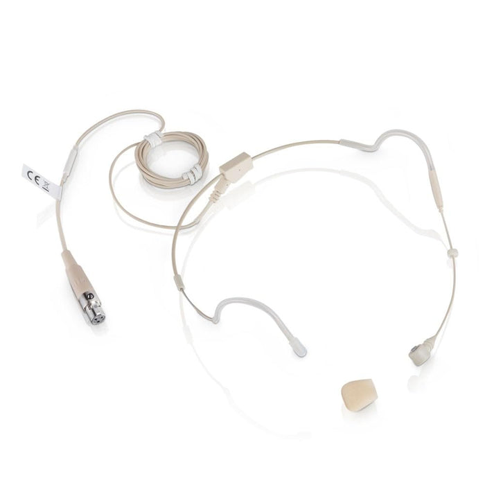 LD Systems WS 100 MH 1 Uni-Directional Electret Condenser Headset Microphone with Mini XLR (Beige)