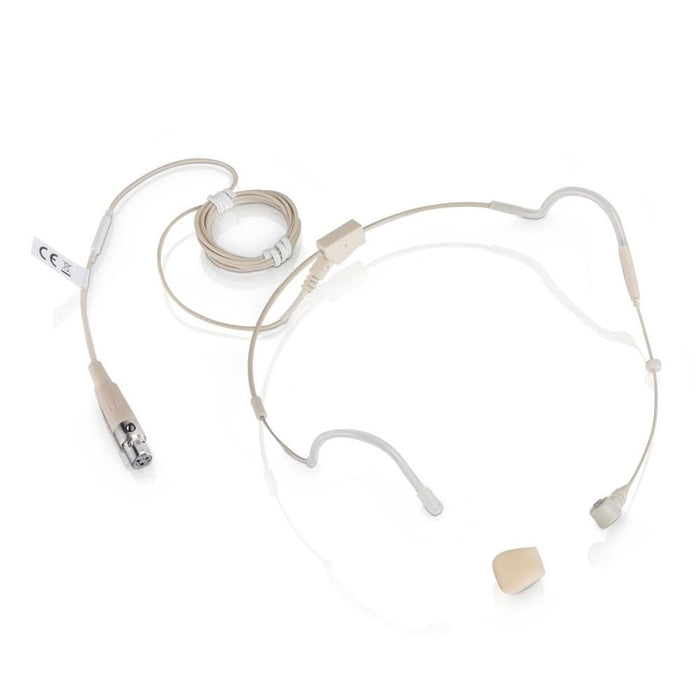 LD Systems WS 100 MH 1 Uni-Directional Electret Condenser Headset Microphone with Mini XLR (Beige)
