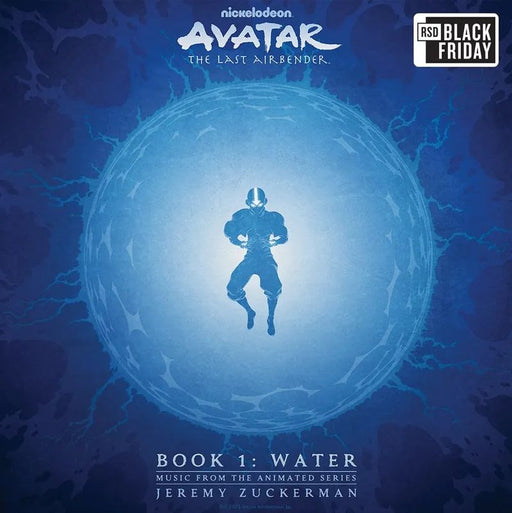 Zuckerman, Jeremy - Avatar: The Last Airbender - Book 1: Water (Music From The Animated Series) [Baby Blue 2 LP] [Lenticular Cover] - Vinyl LP(x2) - RSD - Black Friday 2025
