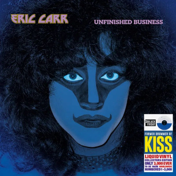 Carr, Eric from KISS - Unfinished Business: The LIQUID VINYL NUMBERED EDITION - Liquid Vinyl LP - RSD - Black Friday 2025