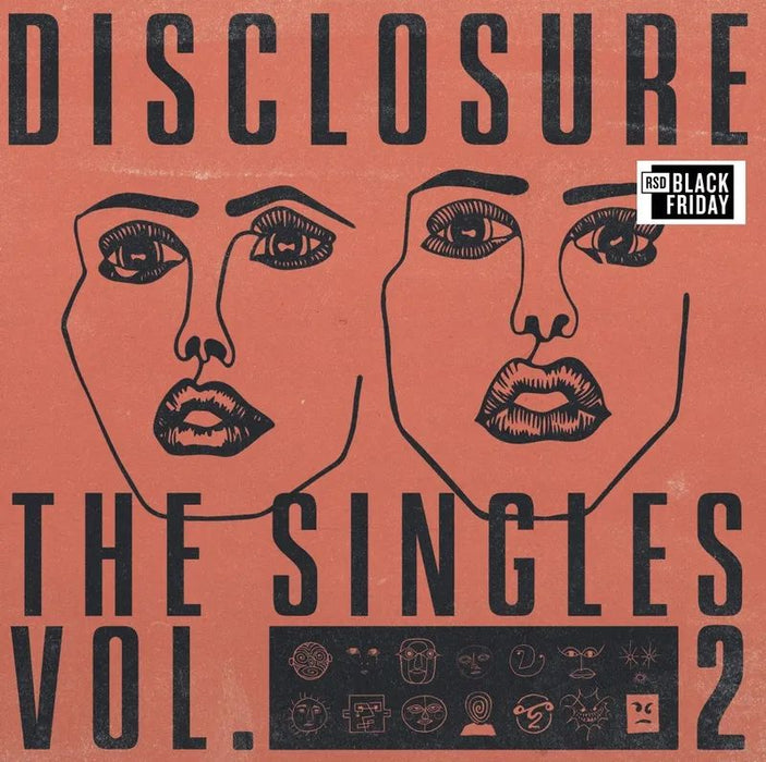 Disclosure - The Singles, Vol. 2 [Coral 12" EP] - 12" Vinyl - RSD - Black Friday 2025