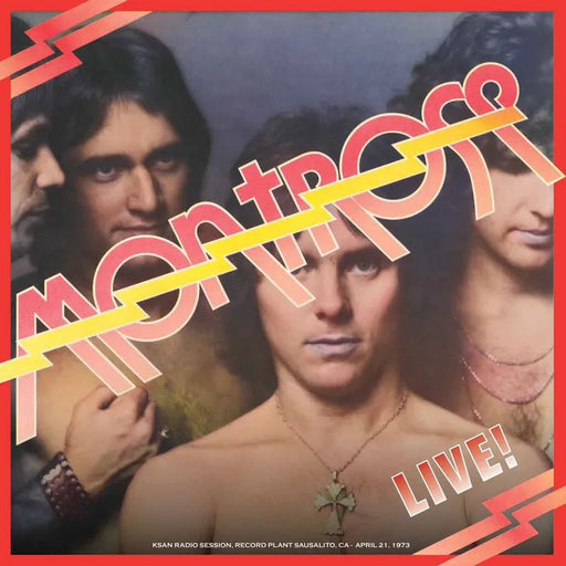 Montrose/Sammy Hagar - Live 1973-KSAN Radio Session (Red Rockerl Vinyl) - Vinyl LP - RSD - Black Friday 2025