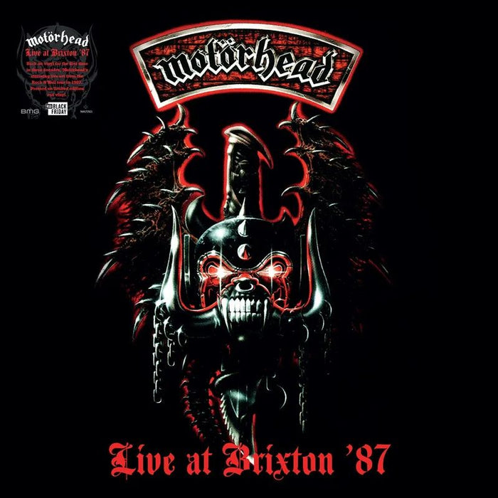 Motörhead - Live at Brixton '87 [Red LP] - Vinyl LP - RSD - Black Friday 2025