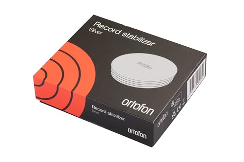 Ortofon Record Stabilizer 240g Aluminum Weight for Vinyl Playback (Matte Silver)