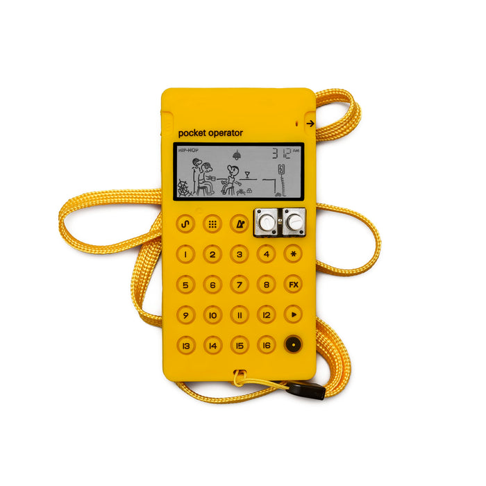Teenage Engineering CA-X Silicone Pro Case for Pocket Operator PO (Yellow)