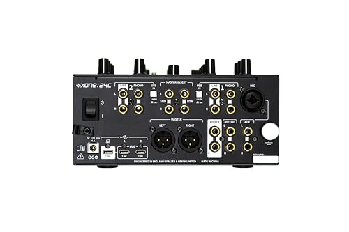 Allen & Heath Xone:24C Professional 2+1 Channel Hybrid DJ Mixer with USB-C Interface