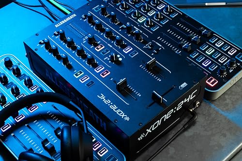 Allen & Heath Xone:24C Professional 2+1 Channel Hybrid DJ Mixer with USB-C Interface