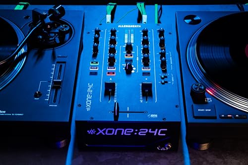 Allen & Heath Xone:24C Professional 2+1 Channel Hybrid DJ Mixer with USB-C Interface
