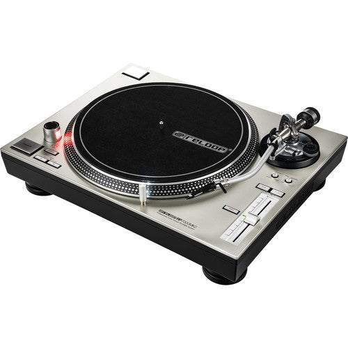 Reloop RP-7000 MK2 Upper Torque Turntable System Silver, Pair (Open Box)